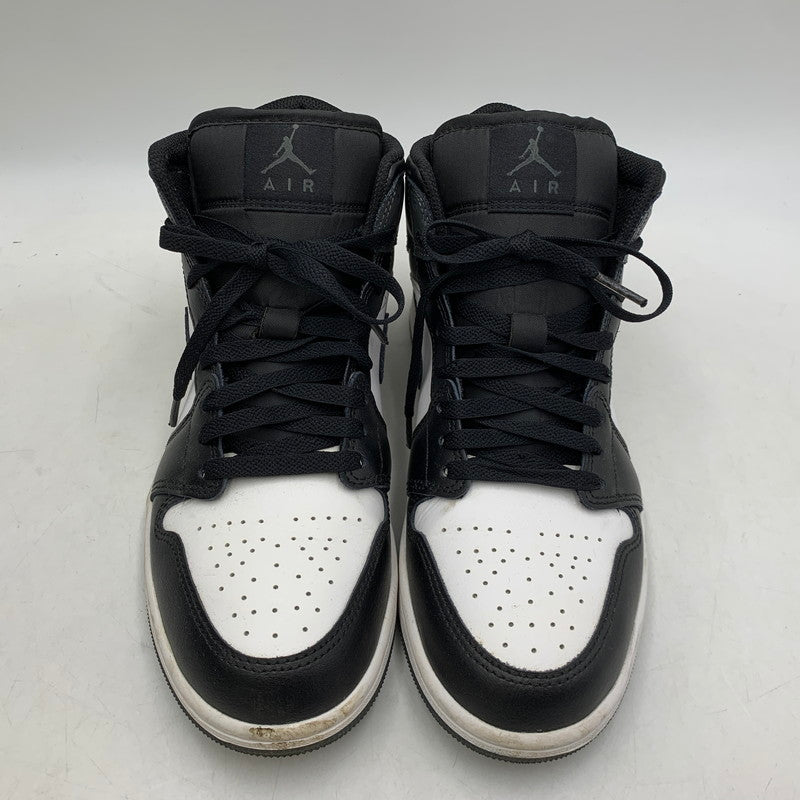 【中古品】【メンズ】 NIKE ナイキ AIR JORDAN 1 MID DQ8426-001 エア ジョーダン 1 ミッド スニーカー 靴 160-260803-as-26-izu サイズ：26.5cm カラー：BLACK/IRON GREY-WHITE 万代Net店