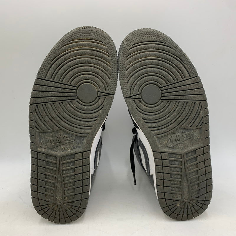 【中古品】【メンズ】 NIKE ナイキ AIR JORDAN 1 MID DQ8426-001 エア ジョーダン 1 ミッド スニーカー 靴 160-260803-as-26-izu サイズ：26.5cm カラー：BLACK/IRON GREY-WHITE 万代Net店