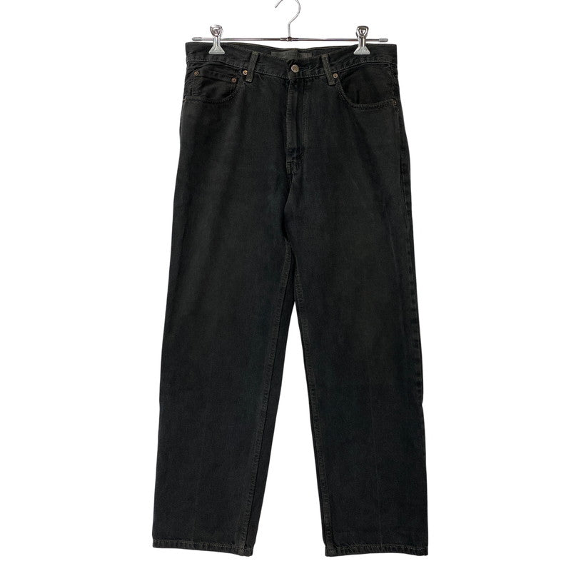 【中古品】【メンズ】 LEVI'S リーバイス 刻印4032 550 後染め RELAXED FIT BLACK DENIM PANTS リラックス フィット ブラック デニム パンツ ボトムス 157-260806-yn-06-izu サイズ：不明 カラー：ブラック 万代Net店