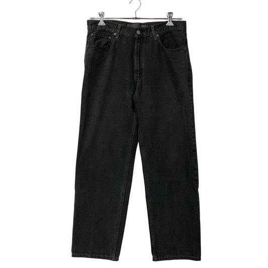 【中古品】【メンズ】 LEVI'S リーバイス 刻印4032 550 後染め RELAXED FIT BLACK DENIM PANTS リラックス フィット ブラック デニム パンツ ボトムス 157-260806-yn-06-izu サイズ：不明 カラー：ブラック 万代Net店