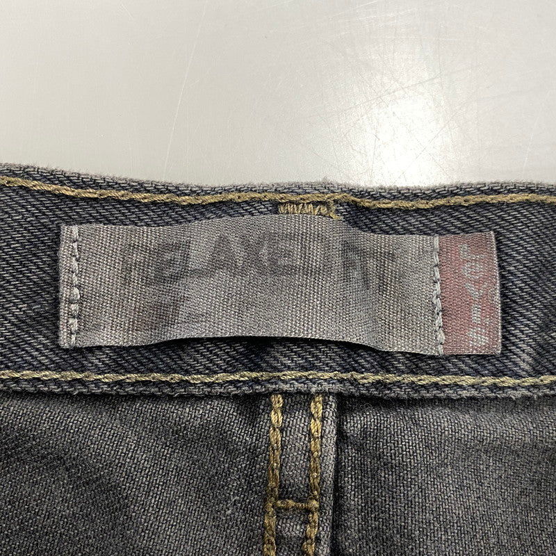 【中古品】【メンズ】 LEVI'S リーバイス 刻印4032 550 後染め RELAXED FIT BLACK DENIM PANTS リラックス フィット ブラック デニム パンツ ボトムス 157-260806-yn-06-izu サイズ：不明 カラー：ブラック 万代Net店