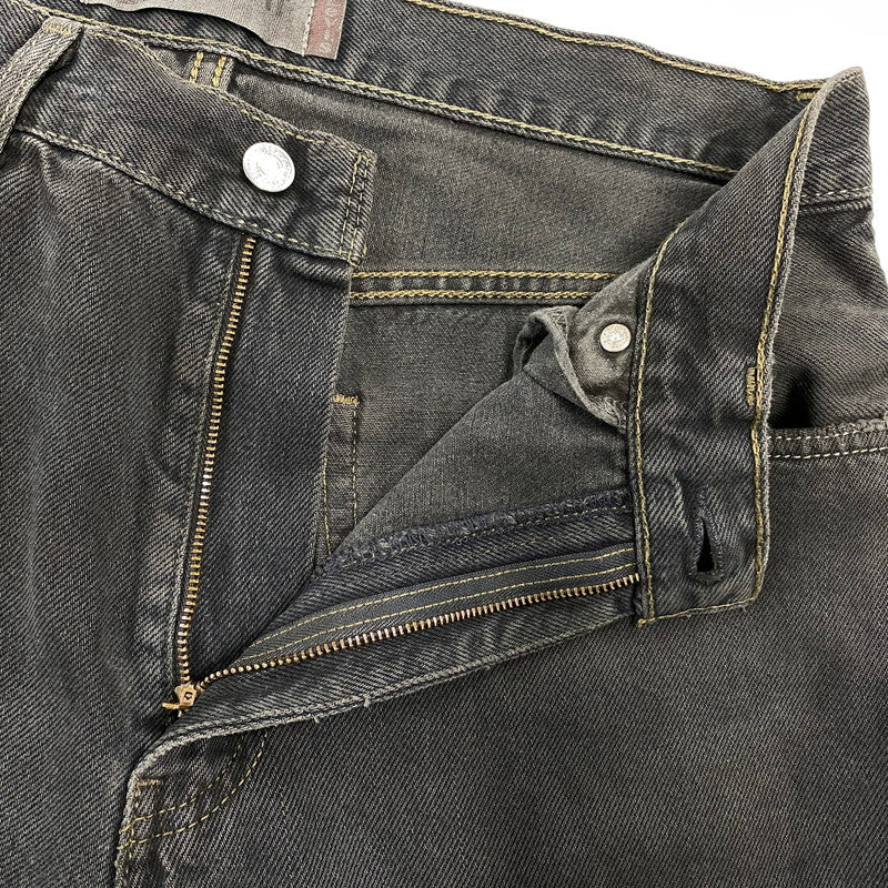 【中古品】【メンズ】 LEVI'S リーバイス 刻印4032 550 後染め RELAXED FIT BLACK DENIM PANTS リラックス フィット ブラック デニム パンツ ボトムス 157-260806-yn-06-izu サイズ：不明 カラー：ブラック 万代Net店