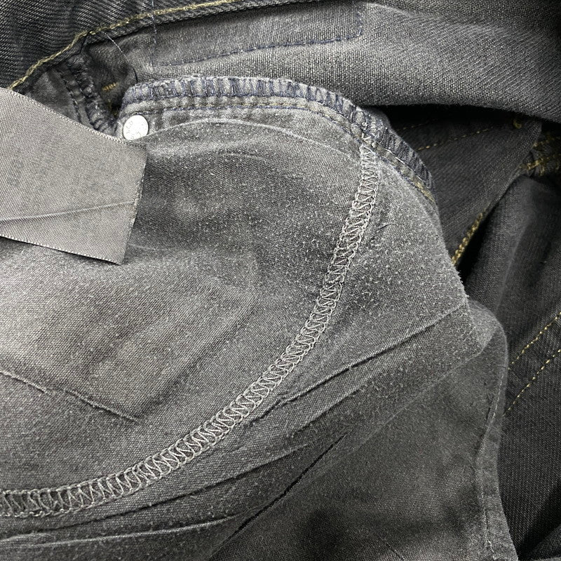 【中古品】【メンズ】 LEVI'S リーバイス 刻印4032 550 後染め RELAXED FIT BLACK DENIM PANTS リラックス フィット ブラック デニム パンツ ボトムス 157-260806-yn-06-izu サイズ：不明 カラー：ブラック 万代Net店