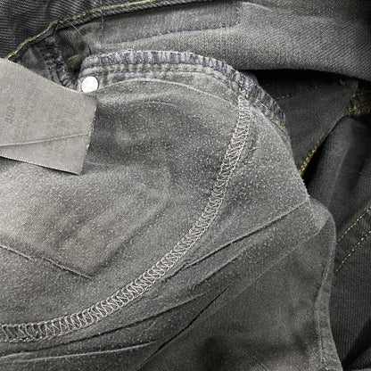 【中古品】【メンズ】 LEVI'S リーバイス 刻印4032 550 後染め RELAXED FIT BLACK DENIM PANTS リラックス フィット ブラック デニム パンツ ボトムス 157-260806-yn-06-izu サイズ：不明 カラー：ブラック 万代Net店