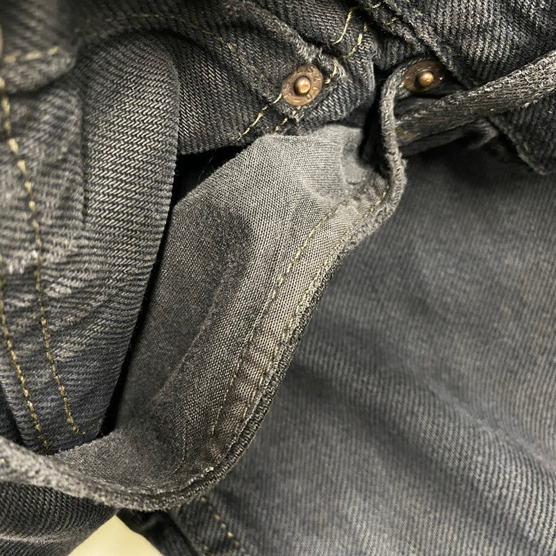 【中古品】【メンズ】 LEVI'S リーバイス 刻印4032 550 後染め RELAXED FIT BLACK DENIM PANTS リラックス フィット ブラック デニム パンツ ボトムス 157-260806-yn-06-izu サイズ：不明 カラー：ブラック 万代Net店