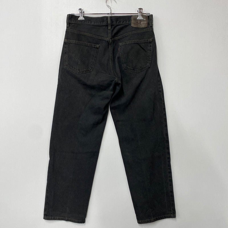 【中古品】【メンズ】 LEVI'S リーバイス 刻印4032 550 後染め RELAXED FIT BLACK DENIM PANTS リラックス フィット ブラック デニム パンツ ボトムス 157-260806-yn-06-izu サイズ：不明 カラー：ブラック 万代Net店