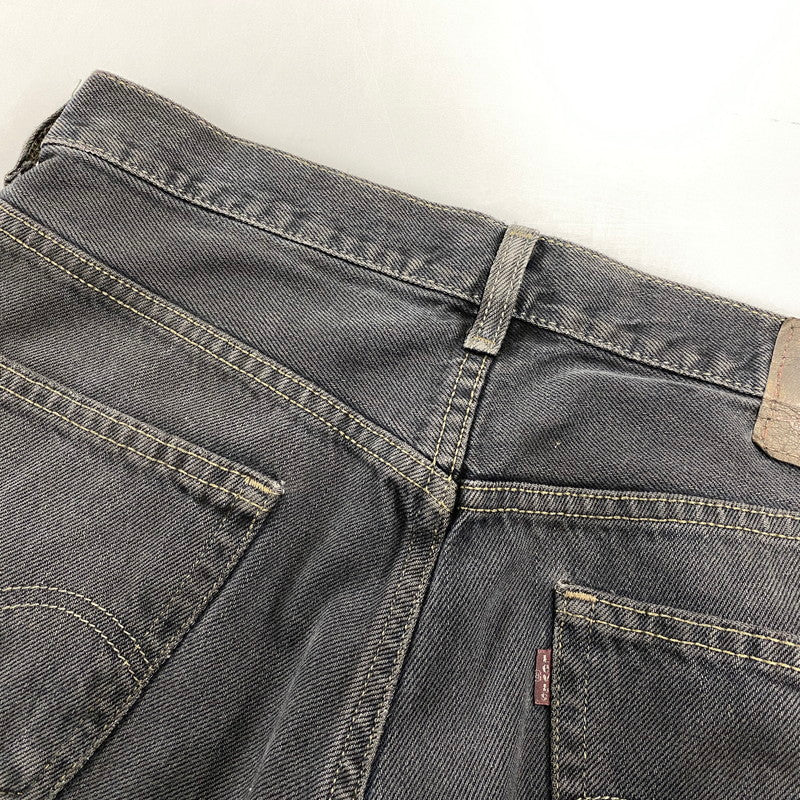 【中古品】【メンズ】 LEVI'S リーバイス 刻印4032 550 後染め RELAXED FIT BLACK DENIM PANTS リラックス フィット ブラック デニム パンツ ボトムス 157-260806-yn-06-izu サイズ：不明 カラー：ブラック 万代Net店