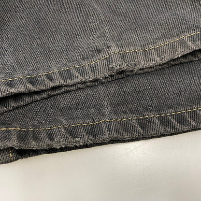 【中古品】【メンズ】 LEVI'S リーバイス 刻印4032 550 後染め RELAXED FIT BLACK DENIM PANTS リラックス フィット ブラック デニム パンツ ボトムス 157-260806-yn-06-izu サイズ：不明 カラー：ブラック 万代Net店