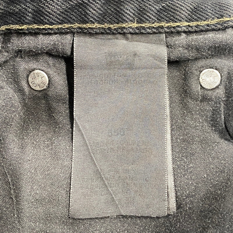 【中古品】【メンズ】 LEVI'S リーバイス 刻印4032 550 後染め RELAXED FIT BLACK DENIM PANTS リラックス フィット ブラック デニム パンツ ボトムス 157-260806-yn-06-izu サイズ：不明 カラー：ブラック 万代Net店