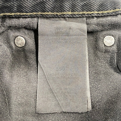 【中古品】【メンズ】 LEVI'S リーバイス 刻印4032 550 後染め RELAXED FIT BLACK DENIM PANTS リラックス フィット ブラック デニム パンツ ボトムス 157-260806-yn-06-izu サイズ：不明 カラー：ブラック 万代Net店