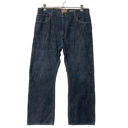 【中古品】【メンズ】 LEVI'S リーバイス 055570014 刻印3411 2009年製 00S 557 RELAXED BOOTCUT DENIM PANTS リラックス ブーツカット デニム パンツ ボトムス 157-260806-yn-07-izu サイズ：38×32 カラー：インディゴ 万代Net店