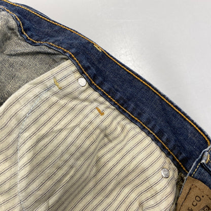 【中古品】【メンズ】 LEVI'S リーバイス 055570014 刻印3411 2009年製 00S 557 RELAXED BOOTCUT DENIM PANTS リラックス ブーツカット デニム パンツ ボトムス 157-260806-yn-07-izu サイズ：38×32 カラー：インディゴ 万代Net店