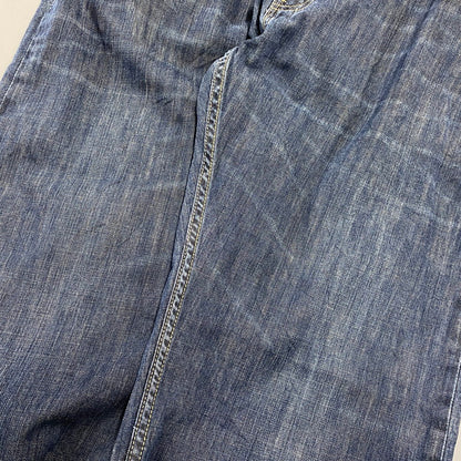 【中古品】【メンズ】 LEVI'S リーバイス 055570014 刻印3411 2009年製 00S 557 RELAXED BOOTCUT DENIM PANTS リラックス ブーツカット デニム パンツ ボトムス 157-260806-yn-07-izu サイズ：38×32 カラー：インディゴ 万代Net店