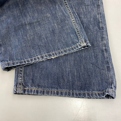 【中古品】【メンズ】 LEVI'S リーバイス 055570014 刻印3411 2009年製 00S 557 RELAXED BOOTCUT DENIM PANTS リラックス ブーツカット デニム パンツ ボトムス 157-260806-yn-07-izu サイズ：38×32 カラー：インディゴ 万代Net店