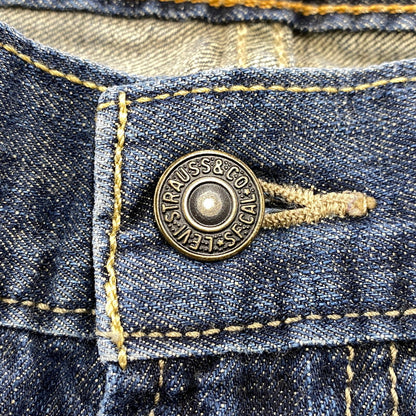 【中古品】【メンズ】 LEVI'S リーバイス 055570014 刻印3411 2009年製 00S 557 RELAXED BOOTCUT DENIM PANTS リラックス ブーツカット デニム パンツ ボトムス 157-260806-yn-07-izu サイズ：38×32 カラー：インディゴ 万代Net店