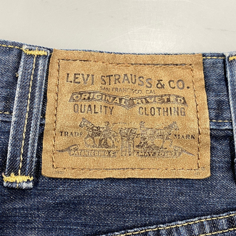 【中古品】【メンズ】 LEVI'S リーバイス 055570014 刻印3411 2009年製 00S 557 RELAXED BOOTCUT DENIM PANTS リラックス ブーツカット デニム パンツ ボトムス 157-260806-yn-07-izu サイズ：38×32 カラー：インディゴ 万代Net店