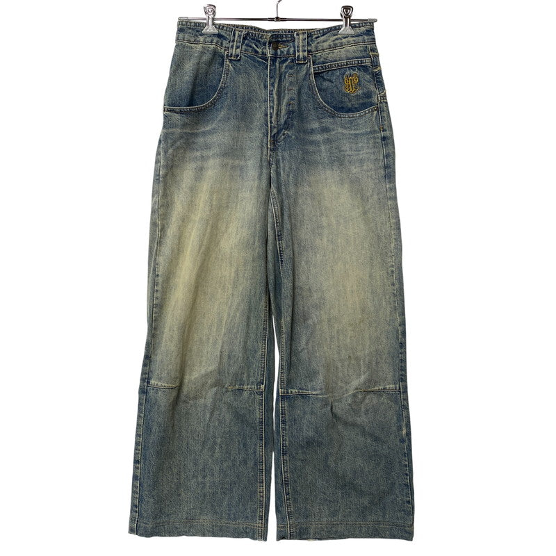 【中古品】【メンズ】 JADED LONDON ジェイデッドロンドン LOW RISE COLOSSUS FIT DENIM PANTS ローライズ コロッサス フィット デニム パンツ 152-260806-yn-08-izu サイズ：W28 カラー：インディゴ 万代Net店