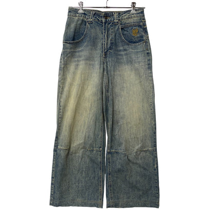 【中古品】【メンズ】 JADED LONDON ジェイデッドロンドン LOW RISE COLOSSUS FIT DENIM PANTS ローライズ コロッサス フィット デニム パンツ 152-260806-yn-08-izu サイズ：W28 カラー：インディゴ 万代Net店