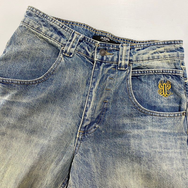 【中古品】【メンズ】 JADED LONDON ジェイデッドロンドン LOW RISE COLOSSUS FIT DENIM PANTS ローライズ コロッサス フィット デニム パンツ 152-260806-yn-08-izu サイズ：W28 カラー：インディゴ 万代Net店