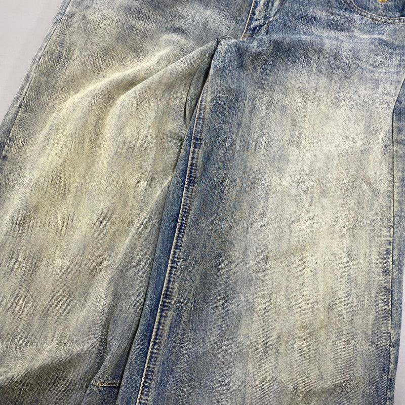【中古品】【メンズ】 JADED LONDON ジェイデッドロンドン LOW RISE COLOSSUS FIT DENIM PANTS ローライズ コロッサス フィット デニム パンツ 152-260806-yn-08-izu サイズ：W28 カラー：インディゴ 万代Net店