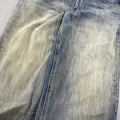 【中古品】【メンズ】 JADED LONDON ジェイデッドロンドン LOW RISE COLOSSUS FIT DENIM PANTS ローライズ コロッサス フィット デニム パンツ 152-260806-yn-08-izu サイズ：W28 カラー：インディゴ 万代Net店