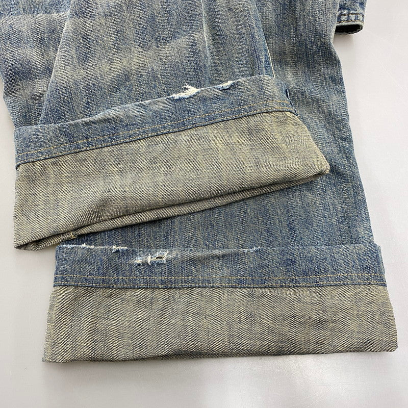【中古品】【メンズ】 JADED LONDON ジェイデッドロンドン LOW RISE COLOSSUS FIT DENIM PANTS ローライズ コロッサス フィット デニム パンツ 152-260806-yn-08-izu サイズ：W28 カラー：インディゴ 万代Net店