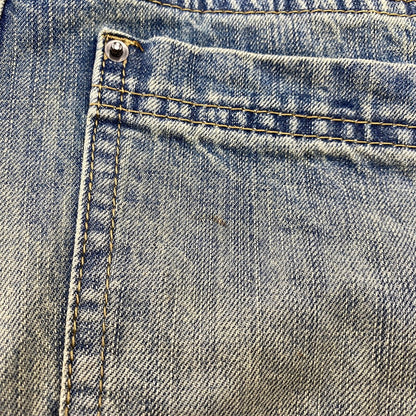 【中古品】【メンズ】 JADED LONDON ジェイデッドロンドン LOW RISE COLOSSUS FIT DENIM PANTS ローライズ コロッサス フィット デニム パンツ 152-260806-yn-08-izu サイズ：W28 カラー：インディゴ 万代Net店