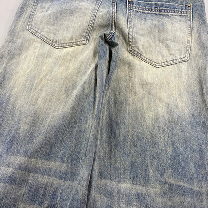 【中古品】【メンズ】 JADED LONDON ジェイデッドロンドン LOW RISE COLOSSUS FIT DENIM PANTS ローライズ コロッサス フィット デニム パンツ 152-260806-yn-08-izu サイズ：W28 カラー：インディゴ 万代Net店