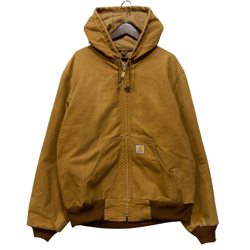【中古品】【メンズ】 Carhartt カーハート THERMAL-LINED RUGGED COTTON DUCK ACTIVE JACKET J131-BRN サーマルラインド ラギッド コットン ダック アクティブジャケット 146-260801-as-09-izu サイズ：M カラー：ブラウン 万代Net店
