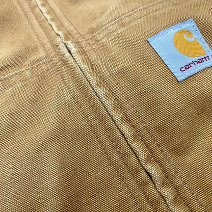 【中古品】【メンズ】 Carhartt カーハート THERMAL-LINED RUGGED COTTON DUCK ACTIVE JACKET J131-BRN サーマルラインド ラギッド コットン ダック アクティブジャケット 146-260801-as-09-izu サイズ：M カラー：ブラウン 万代Net店