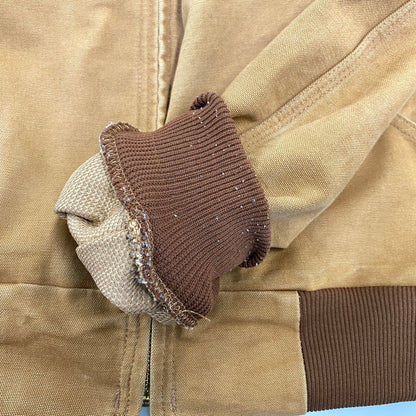 【中古品】【メンズ】 Carhartt カーハート THERMAL-LINED RUGGED COTTON DUCK ACTIVE JACKET J131-BRN サーマルラインド ラギッド コットン ダック アクティブジャケット 146-260801-as-09-izu サイズ：M カラー：ブラウン 万代Net店