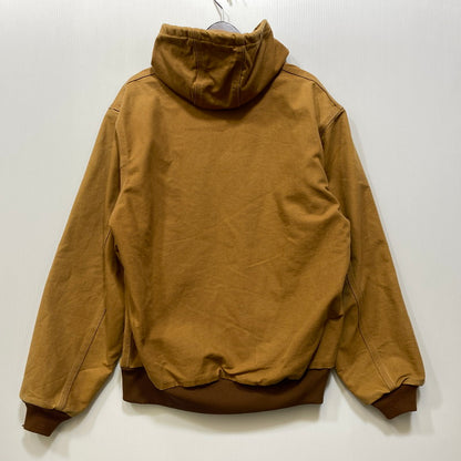 【中古品】【メンズ】 Carhartt カーハート THERMAL-LINED RUGGED COTTON DUCK ACTIVE JACKET J131-BRN サーマルラインド ラギッド コットン ダック アクティブジャケット 146-260801-as-09-izu サイズ：M カラー：ブラウン 万代Net店