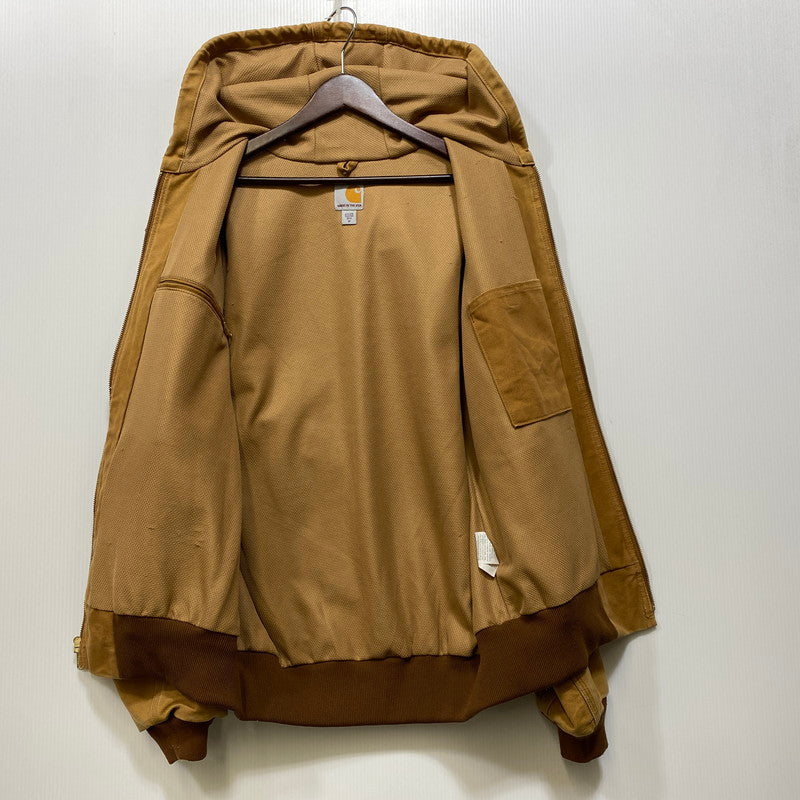 【中古品】【メンズ】 Carhartt カーハート THERMAL-LINED RUGGED COTTON DUCK ACTIVE JACKET J131-BRN サーマルラインド ラギッド コットン ダック アクティブジャケット 146-260801-as-09-izu サイズ：M カラー：ブラウン 万代Net店