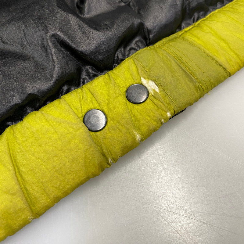 【現状渡し品】【メンズ】 OLD STONE ISLAND オールドストーンアイランド FILLED MESH BADGE PUFFER JACKET メッシュバッジ パファージャケット 141-260802-as-05-izu サイズ：L カラー：ライトグリーン 万代Net店