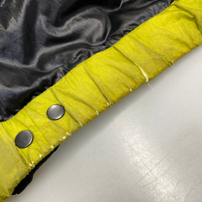 【現状渡し品】【メンズ】 OLD STONE ISLAND オールドストーンアイランド FILLED MESH BADGE PUFFER JACKET メッシュバッジ パファージャケット 141-260802-as-05-izu サイズ：L カラー：ライトグリーン 万代Net店