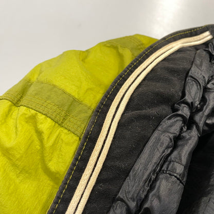 【現状渡し品】【メンズ】 OLD STONE ISLAND オールドストーンアイランド FILLED MESH BADGE PUFFER JACKET メッシュバッジ パファージャケット 141-260802-as-05-izu サイズ：L カラー：ライトグリーン 万代Net店