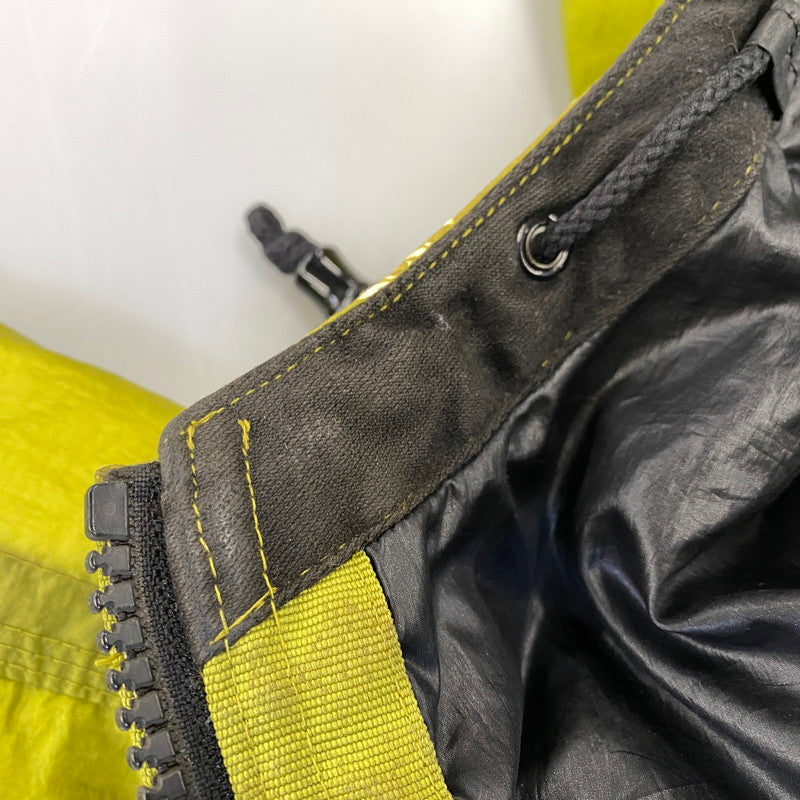 【現状渡し品】【メンズ】 OLD STONE ISLAND オールドストーンアイランド FILLED MESH BADGE PUFFER JACKET メッシュバッジ パファージャケット 141-260802-as-05-izu サイズ：L カラー：ライトグリーン 万代Net店