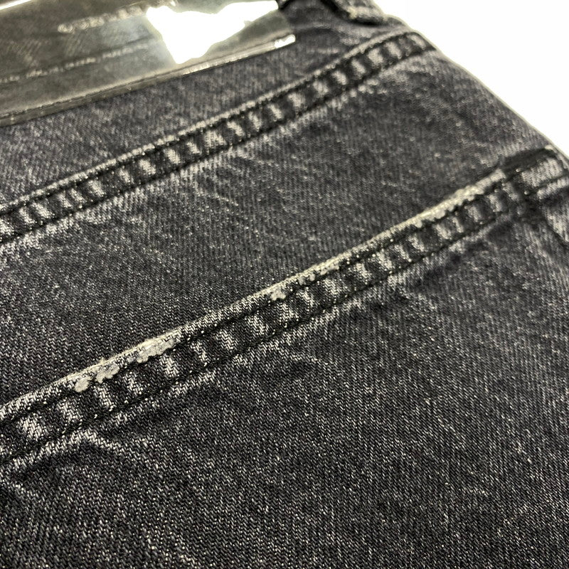 【中古品】【メンズ】 Our Legacy アワーレガシー THIRD CUT BLACK SLASH DENIM M4215TB サードカット ブラック スラッシュ デニムパンツ ジーンズ 152-260801-as-11-izu サイズ：28 カラー：ブラック 万代Net店