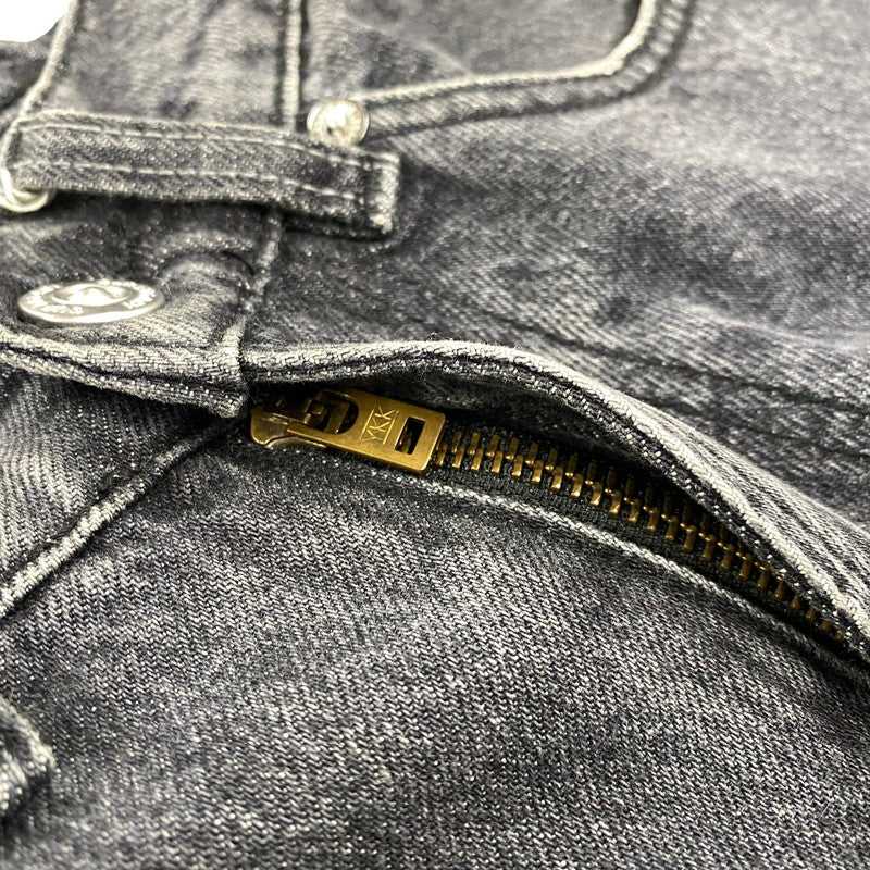 【中古品】【メンズ】 Our Legacy アワーレガシー THIRD CUT BLACK SLASH DENIM M4215TB サードカット ブラック スラッシュ デニムパンツ ジーンズ 152-260801-as-11-izu サイズ：28 カラー：ブラック 万代Net店