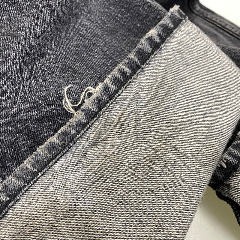 【中古品】【メンズ】 Our Legacy アワーレガシー THIRD CUT BLACK SLASH DENIM M4215TB サードカット ブラック スラッシュ デニムパンツ ジーンズ 152-260801-as-11-izu サイズ：28 カラー：ブラック 万代Net店