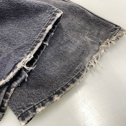 【中古品】【メンズ】 Our Legacy アワーレガシー THIRD CUT BLACK SLASH DENIM M4215TB サードカット ブラック スラッシュ デニムパンツ ジーンズ 152-260801-as-11-izu サイズ：28 カラー：ブラック 万代Net店