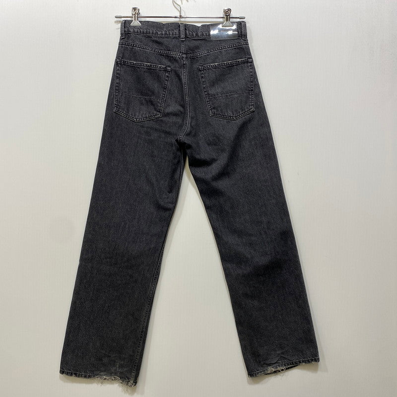 【中古品】【メンズ】 Our Legacy アワーレガシー THIRD CUT BLACK SLASH DENIM M4215TB サードカット ブラック スラッシュ デニムパンツ ジーンズ 152-260801-as-11-izu サイズ：28 カラー：ブラック 万代Net店