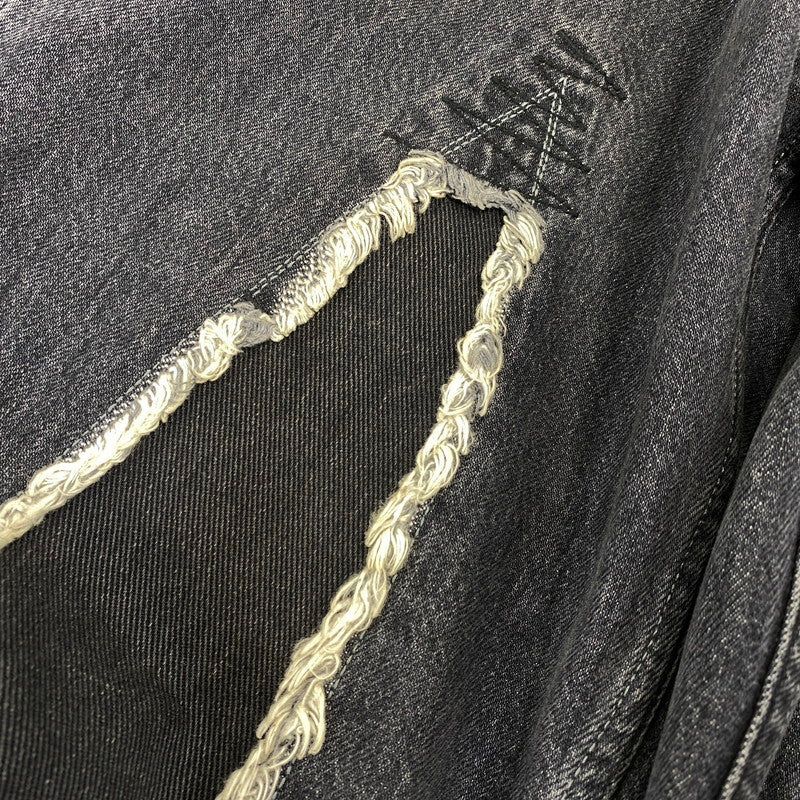 【中古品】【メンズ】 Our Legacy アワーレガシー THIRD CUT BLACK SLASH DENIM M4215TB サードカット ブラック スラッシュ デニムパンツ ジーンズ 152-260801-as-11-izu サイズ：28 カラー：ブラック 万代Net店