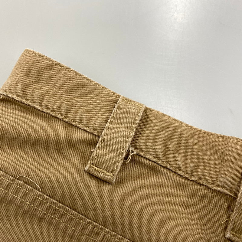 【中古品】【メンズ】 CARHARTT カーハート B147DKH 21年製 メキシコ製 LOOSE FIT CANVAS UTILITY WORK SHORTS ルーズ フィット キャンバス ユーティリティ ワークショーツ 158-260806-yn-10-izu サイズ：32 カラー：ダークカーキ 万代Net店