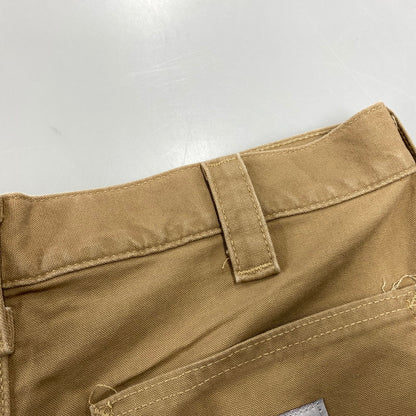【中古品】【メンズ】 CARHARTT カーハート B147DKH 21年製 メキシコ製 LOOSE FIT CANVAS UTILITY WORK SHORTS ルーズ フィット キャンバス ユーティリティ ワークショーツ 158-260806-yn-10-izu サイズ：32 カラー：ダークカーキ 万代Net店