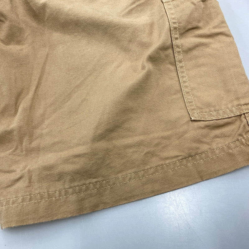 【中古品】【メンズ】 CARHARTT カーハート B147DKH 21年製 メキシコ製 LOOSE FIT CANVAS UTILITY WORK SHORTS ルーズ フィット キャンバス ユーティリティ ワークショーツ 158-260806-yn-10-izu サイズ：32 カラー：ダークカーキ 万代Net店