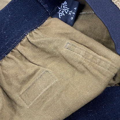 【中古品】【メンズ】 PRANA プラナ USA製 90’S LINE SHORT PANTS ライン ショート パンツ ボトムス 157-260806-yn-04-izu サイズ：XL カラー：カーキ 万代Net店