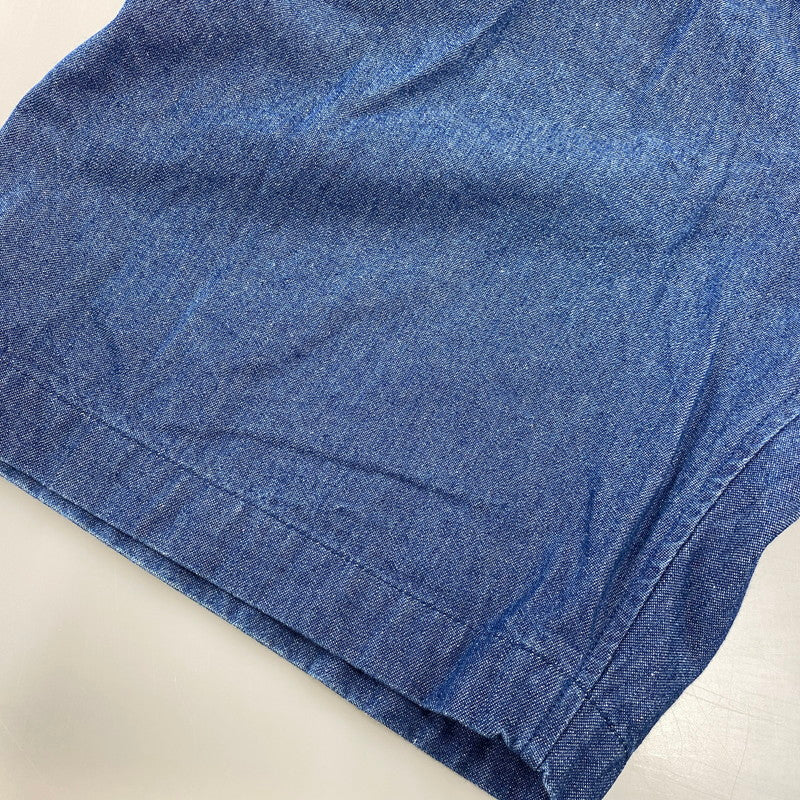 【中古品】【メンズ】 BEAMS ビームス 11-25-2180-803 2PLEATS DENIM SHORTS 2プリーツ デニム ショーツ ボトムス 158-260806-yn-02-izu サイズ：M カラー：インディゴ 万代Net店