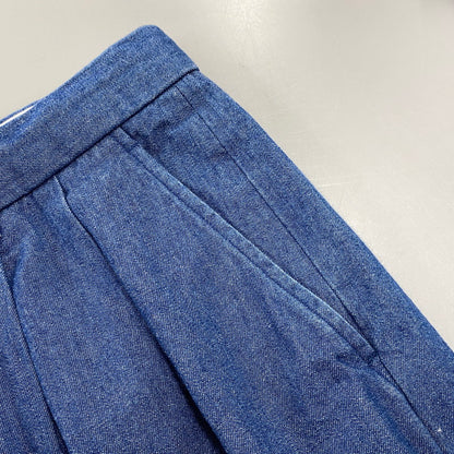 【中古品】【メンズ】 BEAMS ビームス 11-25-2180-803 2PLEATS DENIM SHORTS 2プリーツ デニム ショーツ ボトムス 158-260806-yn-02-izu サイズ：M カラー：インディゴ 万代Net店