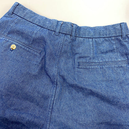 【中古品】【メンズ】 BEAMS ビームス 11-25-2180-803 2PLEATS DENIM SHORTS 2プリーツ デニム ショーツ ボトムス 158-260806-yn-02-izu サイズ：M カラー：インディゴ 万代Net店